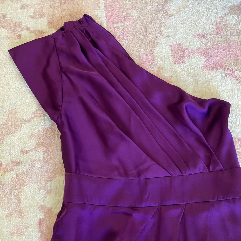 Worn Once Bcbgeneration Pleated One Shoulder Cock… - image 6